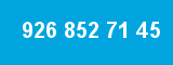 926 852 71 45 926 852 71 45